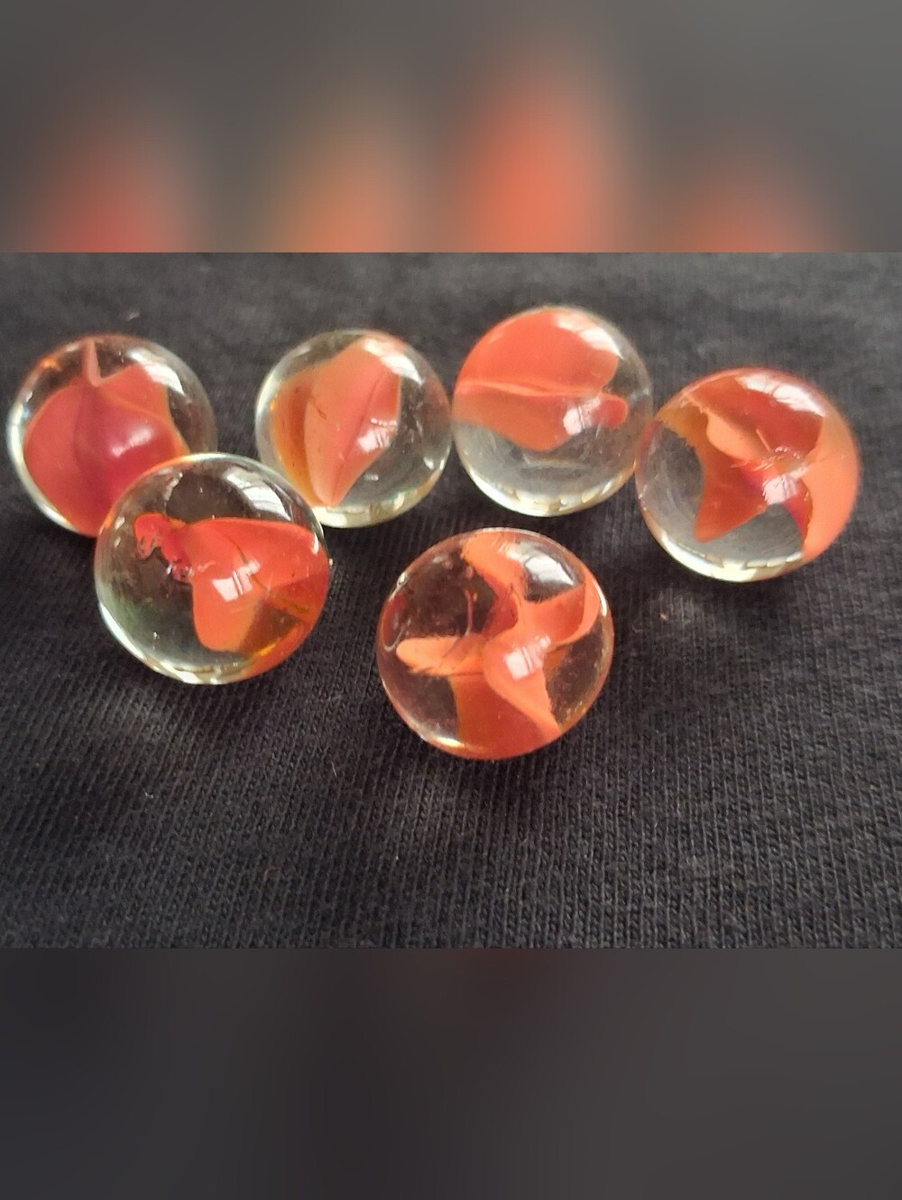 Vintage Marbles. Cat Eye